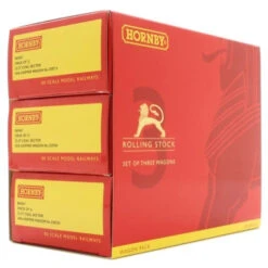 Hornby OO HFA HOPPER WAGONS THREE PACK BR COAL SECTOR ERA 8 -Model Toy Store R60067 6