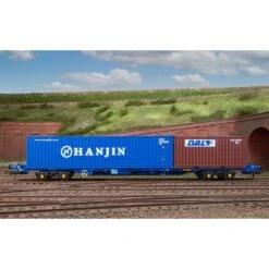Hornby DAL & Hanjin, Container Pack, 1 X 20 And 1 X 40 Containers Era 11 -Model Toy Store R60128 1