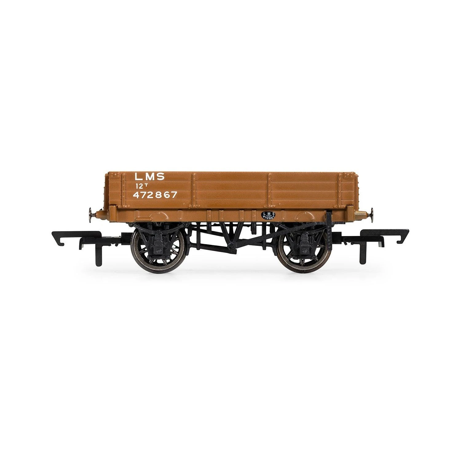 Hornby OO 3 Plank Wagon LMS Era 3 2 Hornby OO 3 Plank Wagon LMS Era 3 - Image 2