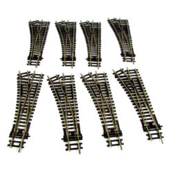 Hornby OO L/H Point Crossing 8 Hornby OO L/H Point Crossing -Model Toy Store R8072 2