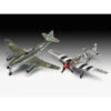 Revell 1/72 Me262 And P51B Combat Set Model Set