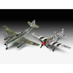 Revell 1/72 Me262 And P51B Combat Set Model Set