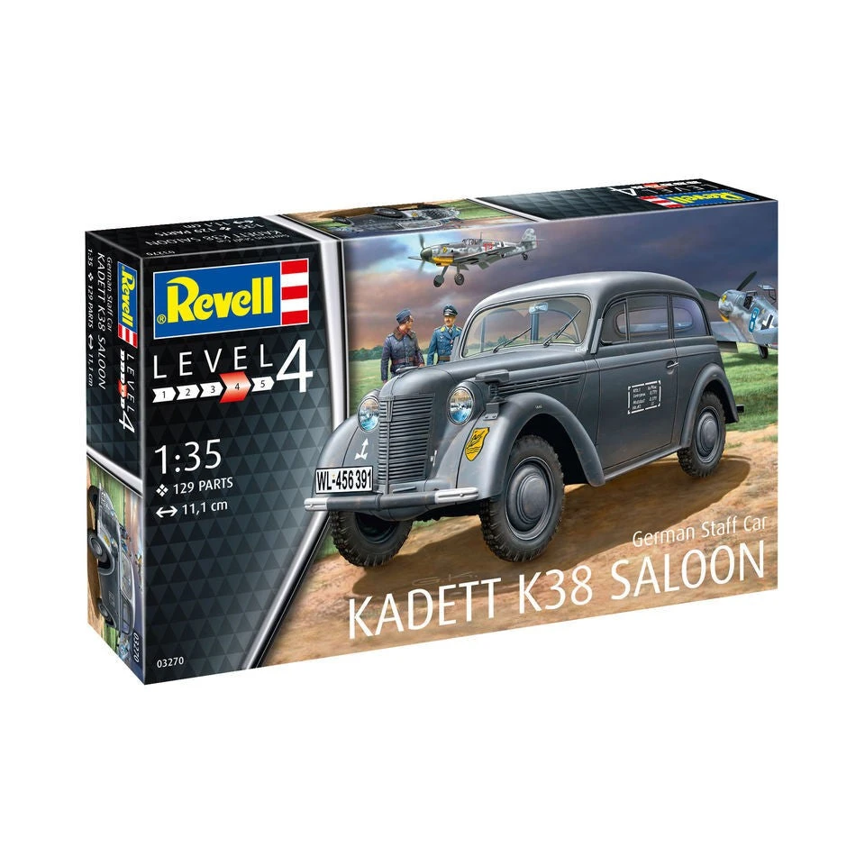 Revell 1/35 German Staff Car Kadett K38 Saloon 1 Revell 1/35 German Staff Car Kadett K38 Saloon