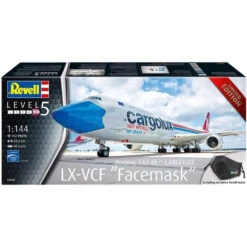 Revell 1/144 BOEING 7478F CARGOLUX LXVCF FACEMASK