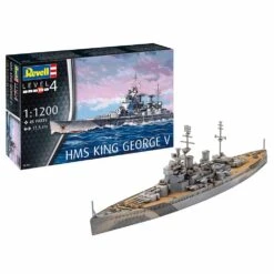 Revell 1/1200 HMS King George V -Model Toy Store RK05161 1