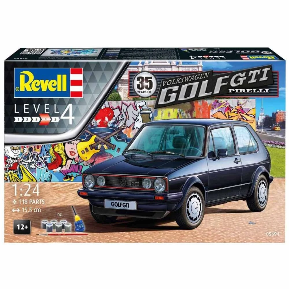 Revell 1/24 Volkswagen Golf GTI Pirelli Gift Set 1 Revell 1/24 Volkswagen Golf GTI Pirelli Gift Set