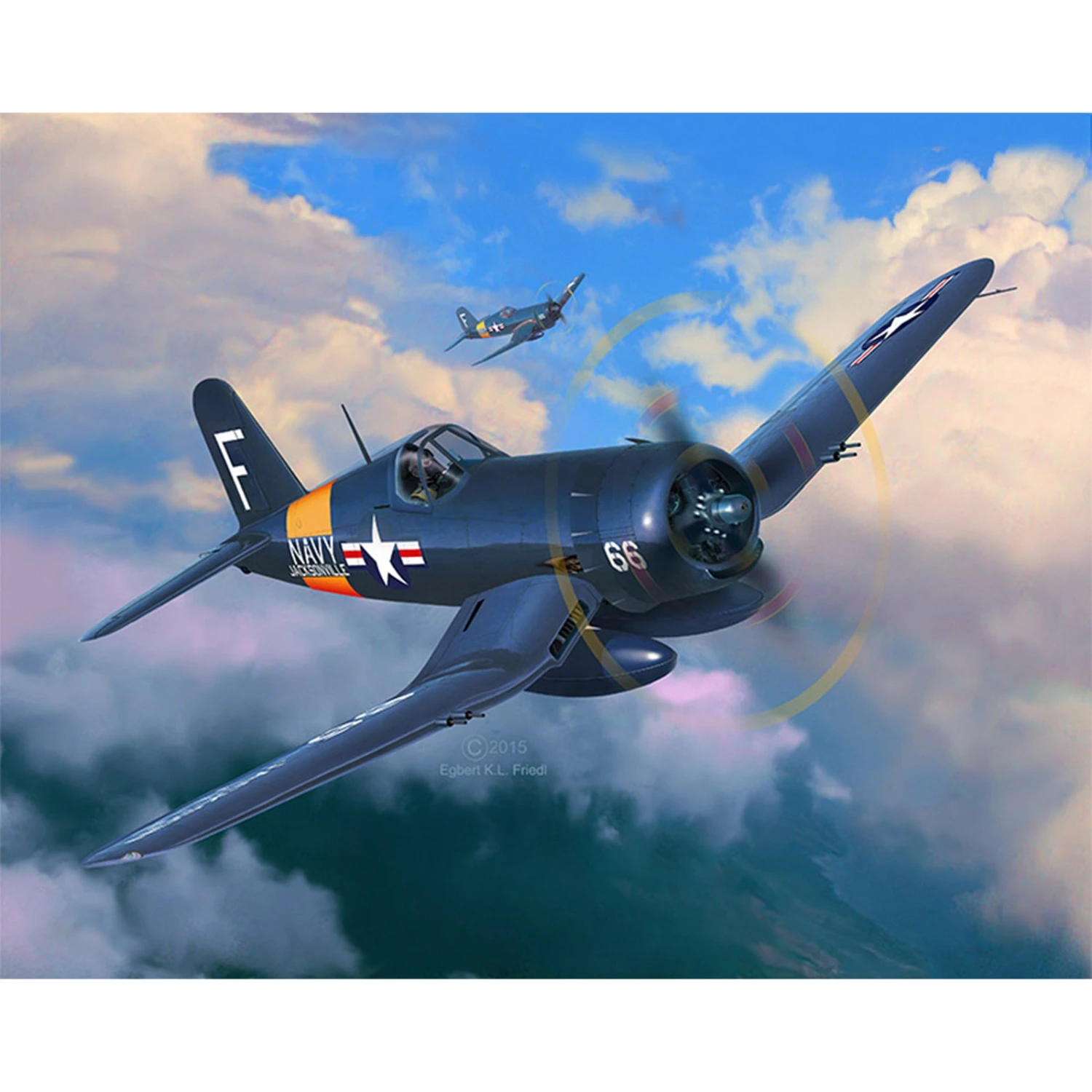 Revell 1/72 F4U4 Corsair Model Set 2 Revell 1/72 F4U4 Corsair Model Set - Image 2