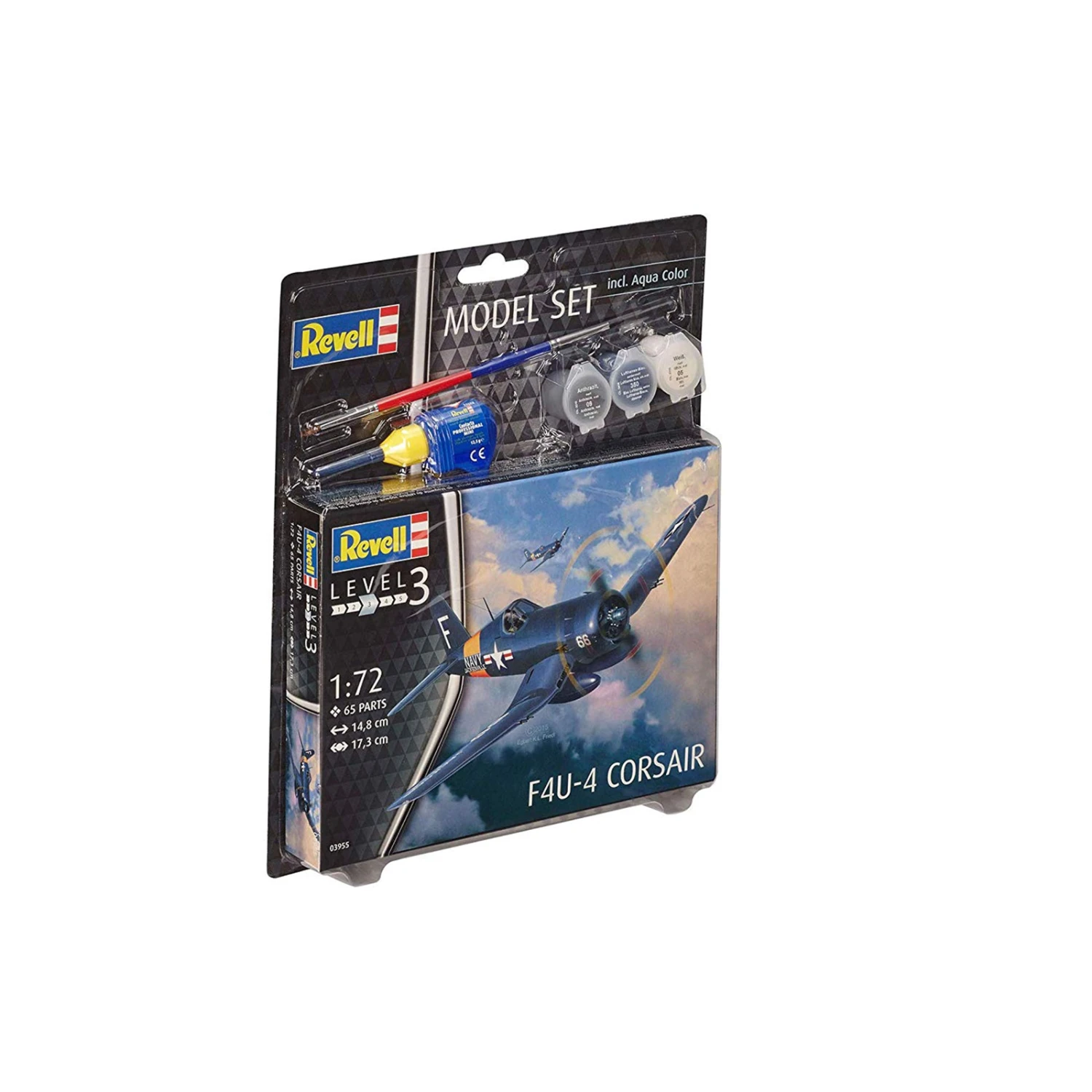 Revell 1/72 F4U4 Corsair Model Set 1 Revell 1/72 F4U4 Corsair Model Set