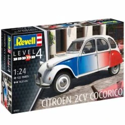 Revell 1/24 Citroen 2CV Cocorico Model Set -Model Toy Store RK67653 1