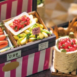 Robotime DIY Mini House Carl's Fruit Shop -Model Toy Store ROB113136 6