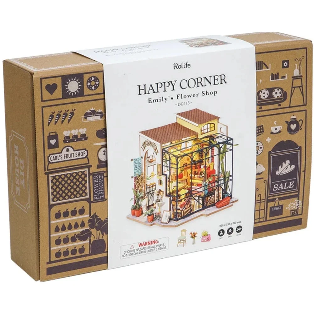 Robotime DIY Mini House Emily's Flower 9 Robotime DIY Mini House Emily's Flower - Image 9