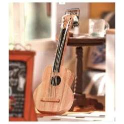 Robotime DIY Mini House Light Music Bar -Model Toy Store ROB115833 3