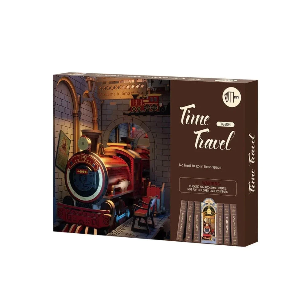 Robotime DIY Bookends Time Travel 8 Robotime DIY Bookends Time Travel - Image 8
