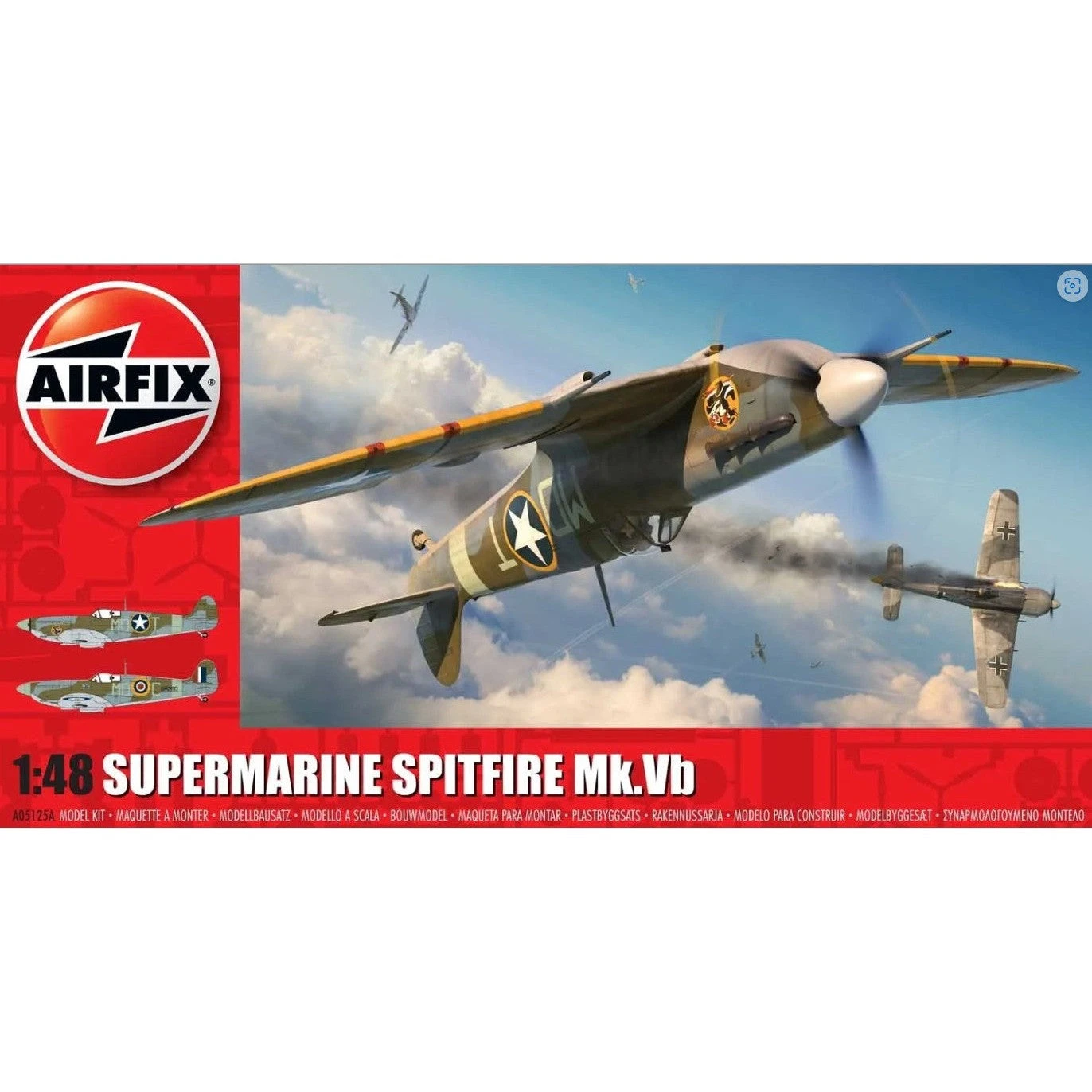 Airfix 1/48 Supermarine Spitfire Mk.Vb 7 Airfix 1/48 Supermarine Spitfire Mk.Vb - Image 7