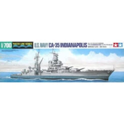Tamiya 1/700 US Navy CA35 Indianapolis