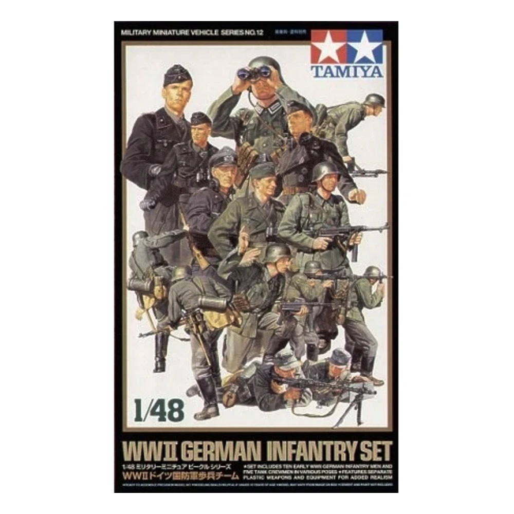 Tamiya 1/48 German Infantry Set 1 Tamiya 1/48 German Infantry Set