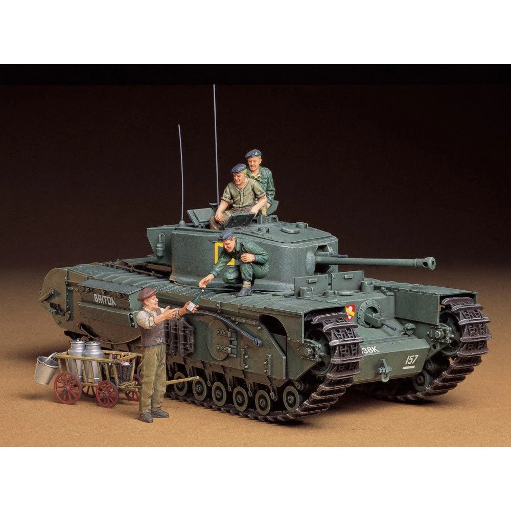 Tamiya 1/35 British Infantry Tank Mk.IV Churchill Mk.VII 2 Tamiya 1/35 British Infantry Tank Mk.IV Churchill Mk.VII - Image 2