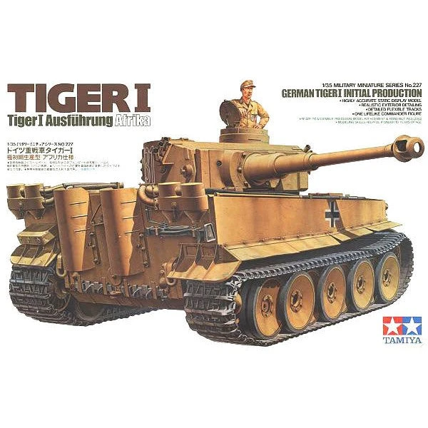 Tamiya 1/35 German Tiger 1 Tank Initial Production 1 Tamiya 1/35 German Tiger 1 Tank Initial Production