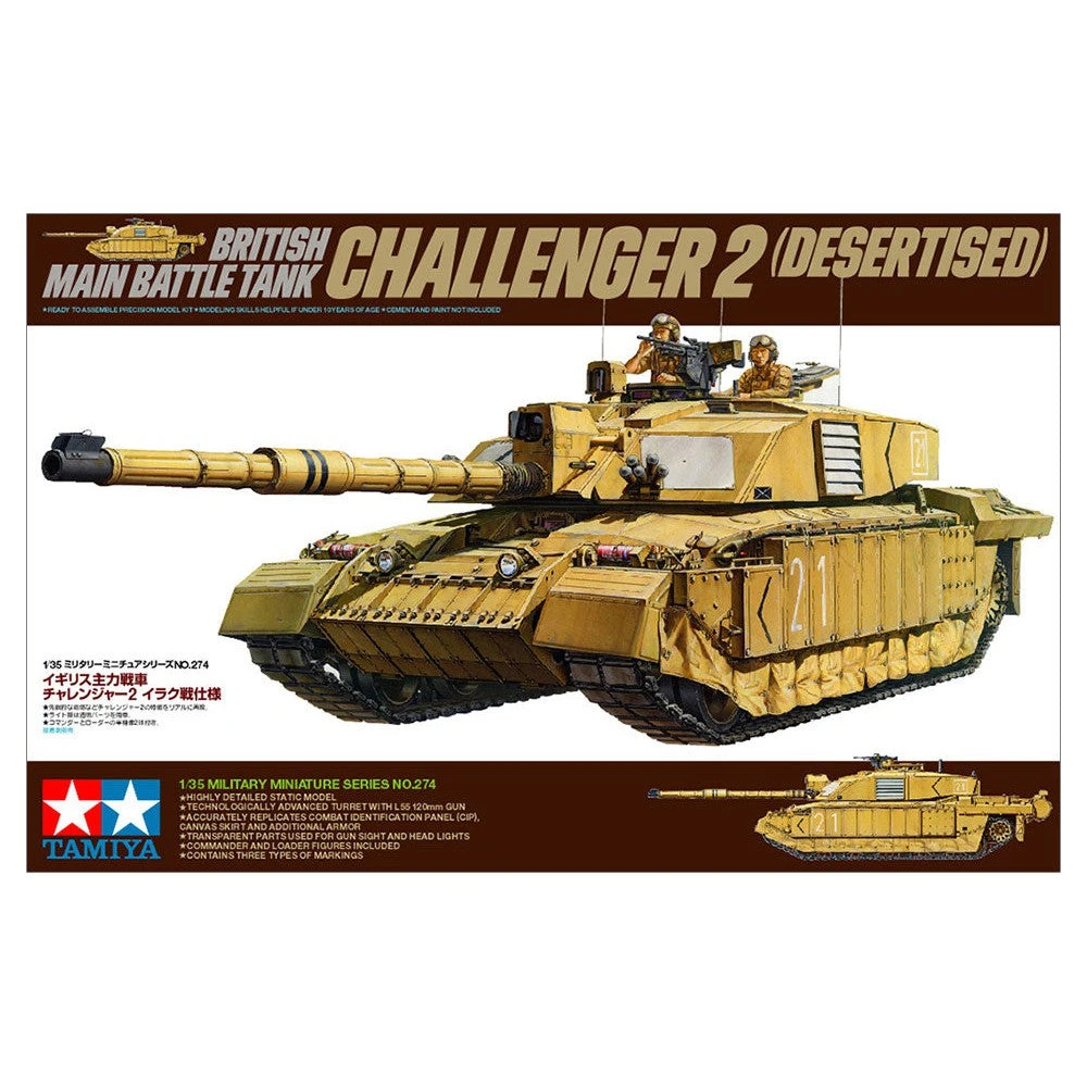 Tamiya 1/35 Challenger 2 Desertised 7 Tamiya 1/35 Challenger 2 Desertised - Image 7