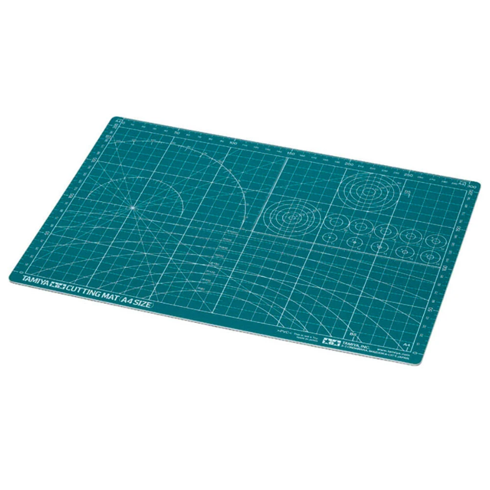Tamiya Cutting Mat A4/Green 2 Tamiya Cutting Mat A4/Green - Image 2