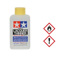 Tamiya Lacquer Thinner 250ml -Model Toy Store T87077 1
