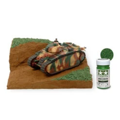 Tamiya Texture PaintGrass Effect Green 13 Tamiya Texture PaintGrass Effect Green -Model Toy Store T87111 1