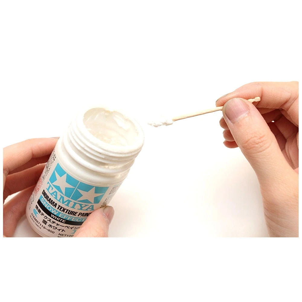 Tamiya Diorama Texture Paint Powder Snow100ml 6 Tamiya Diorama Texture Paint Powder Snow100ml - Image 6