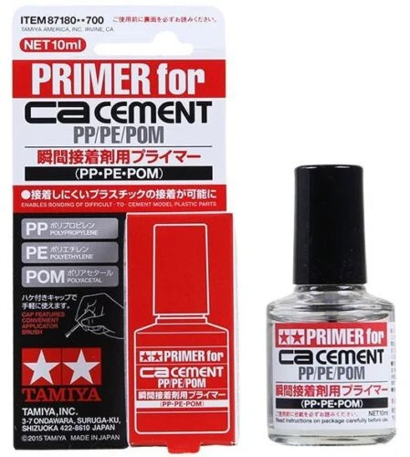Tamiya CA Cement Primer For PP PE POM 3 Tamiya CA Cement Primer For PP PE POM - Image 3