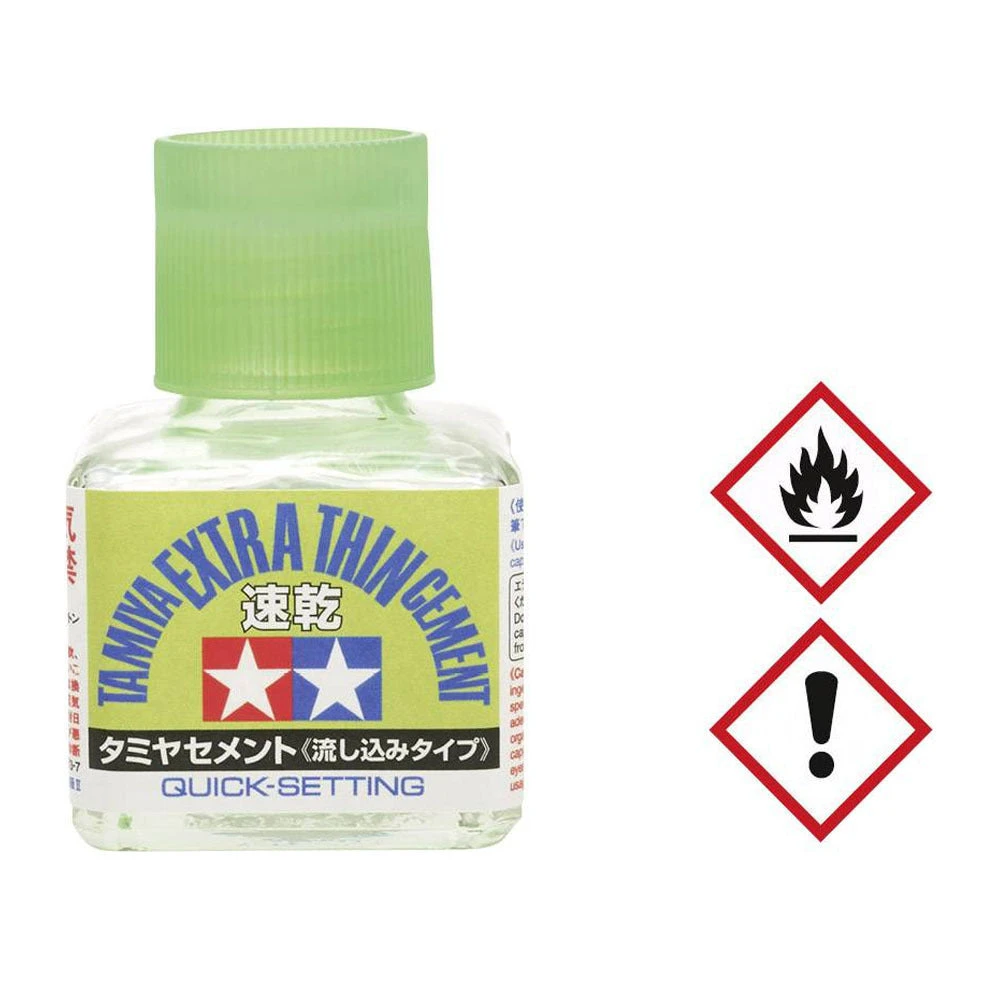Tamiya Extra Thin Cement QuickSet 2 Tamiya Extra Thin Cement QuickSet - Image 2
