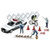 1/64 Diocolle 64 #Carsnap Police Set With Accessories