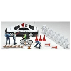 1/64 Diocolle 64 #Carsnap Police Set With Accessories -Model Toy Store TM321590 4