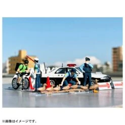1/64 Diocolle 64 #Carsnap Police Set With Accessories -Model Toy Store TM321590 6