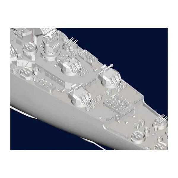 Trumpeter 05751 1/700 French Battleship Richelieu 1946 Plastic Model Kit 8 Trumpeter 05751 1/700 French Battleship Richelieu 1946 Plastic Model Kit - Image 8