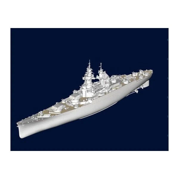 Trumpeter 05751 1/700 French Battleship Richelieu 1946 Plastic Model Kit 6 Trumpeter 05751 1/700 French Battleship Richelieu 1946 Plastic Model Kit - Image 6