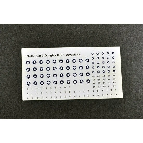 Trumpeter 06203 1/350 TBD1 Devastator 10pcs./box Plastic Model Kit 4 Trumpeter 06203 1/350 TBD1 Devastator 10pcs./box Plastic Model Kit - Image 4