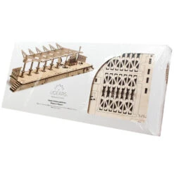 UGEARS 196pc Railway Platform -Model Toy Store UG70013 0a8cbd83 54e6 41f9 a681 8f32349b5804