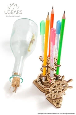 UGEARS 51pc Pen Holder 20 UGEARS 51pc Pen Holder -Model Toy Store UG70021PH 1