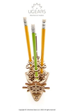 UGEARS 51pc Pen Holder 17 UGEARS 51pc Pen Holder -Model Toy Store UG70021PH 12