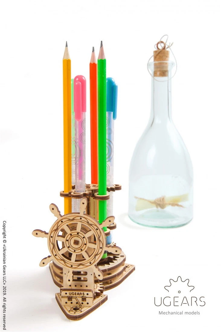 UGEARS 51pc Pen Holder 6 UGEARS 51pc Pen Holder - Image 6