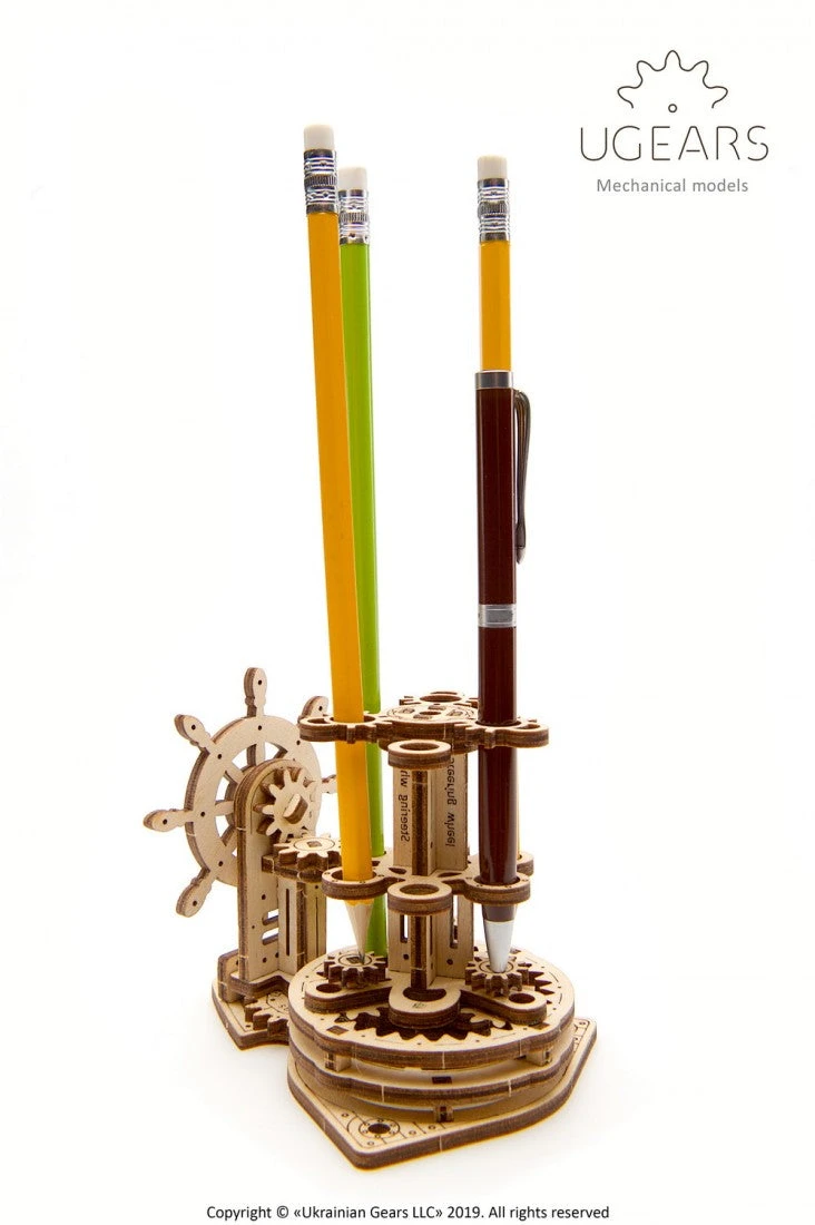 UGEARS 51pc Pen Holder 11 UGEARS 51pc Pen Holder - Image 11