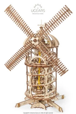 UGEARS 585pc Tower Windmill -Model Toy Store UG70038 10