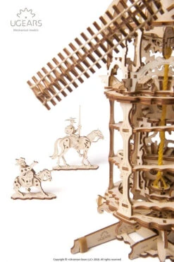 UGEARS 585pc Tower Windmill -Model Toy Store UG70038 13