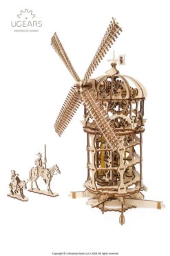 UGEARS 585pc Tower Windmill -Model Toy Store UG70038 8