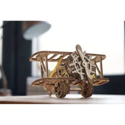 UGEARS 84pc Mini Bi-Plane -Model Toy Store UG70159 14