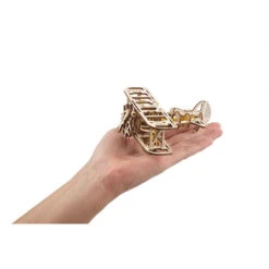 UGEARS 84pc Mini Bi-Plane -Model Toy Store UG70159 8