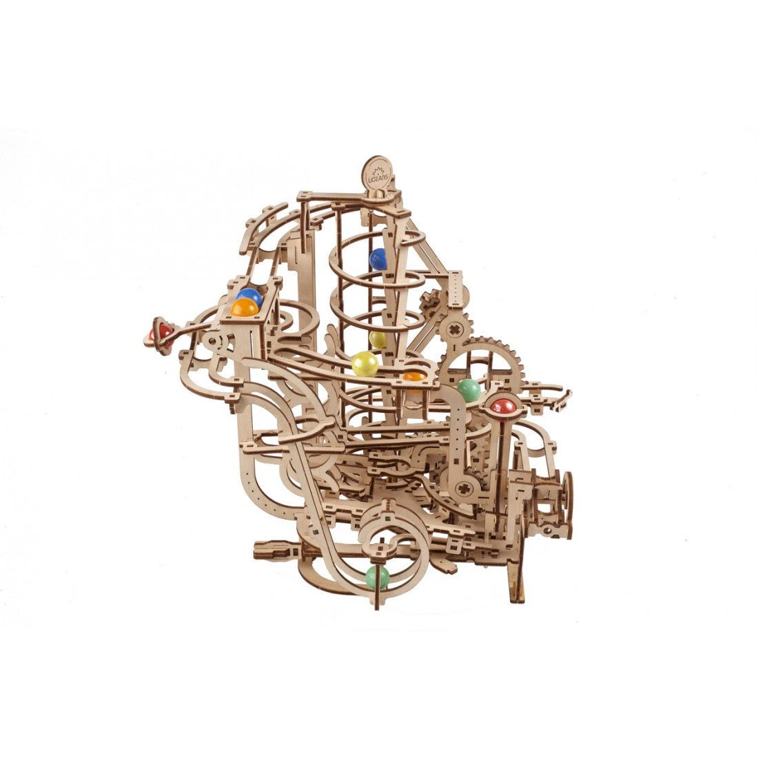 UGEARS 266pc Marble Run Spiral Hoist #4 3 UGEARS 266pc Marble Run Spiral Hoist #4 - Image 3