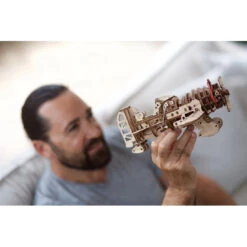 UGEARS 354pc Mad Hornet Airplane -Model Toy Store UG70183 6