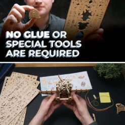 UGEARS 354pc Mad Hornet Airplane -Model Toy Store UG70183 9