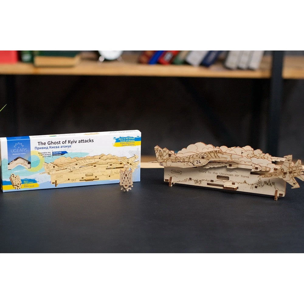 UGEARS 52pc The Ghost Of Kyiv Attacks 6 UGEARS 52pc The Ghost Of Kyiv Attacks - Image 6