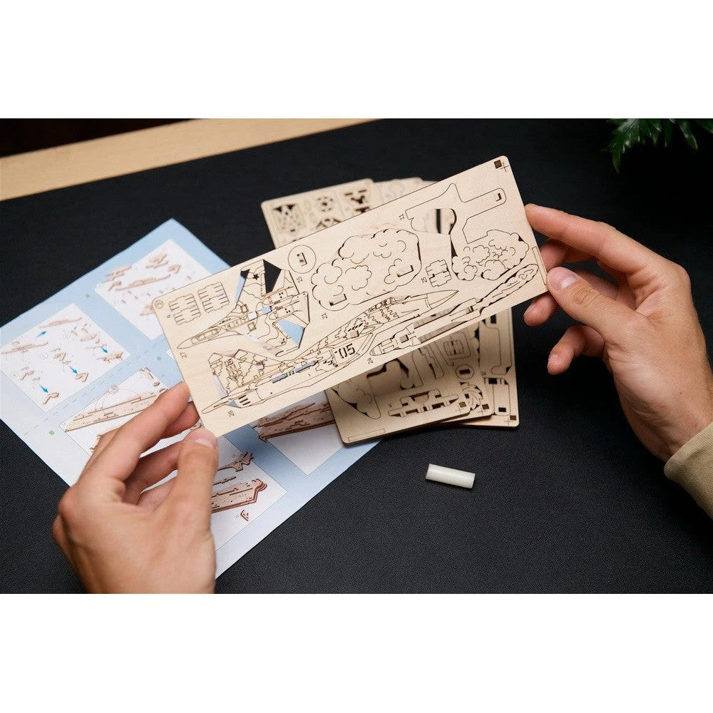 UGEARS 52pc The Ghost Of Kyiv Attacks 7 UGEARS 52pc The Ghost Of Kyiv Attacks - Image 7